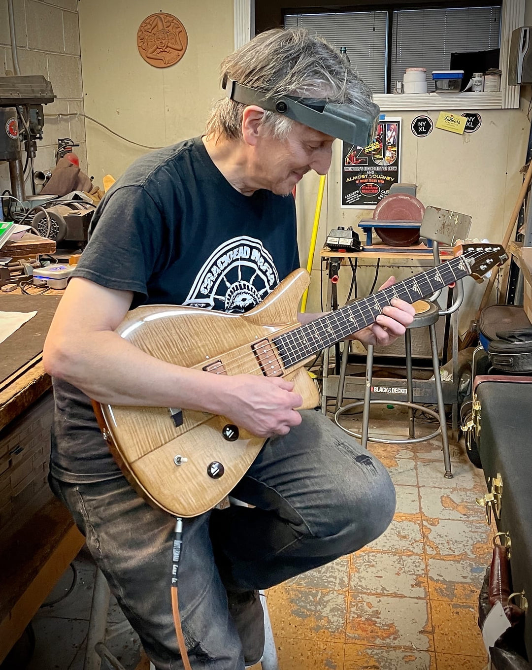Jesselli Guitars “3-Piece Special” Flame Maple. Fully Hollow & Carved 2021 / NEW (Authorized Dealer)