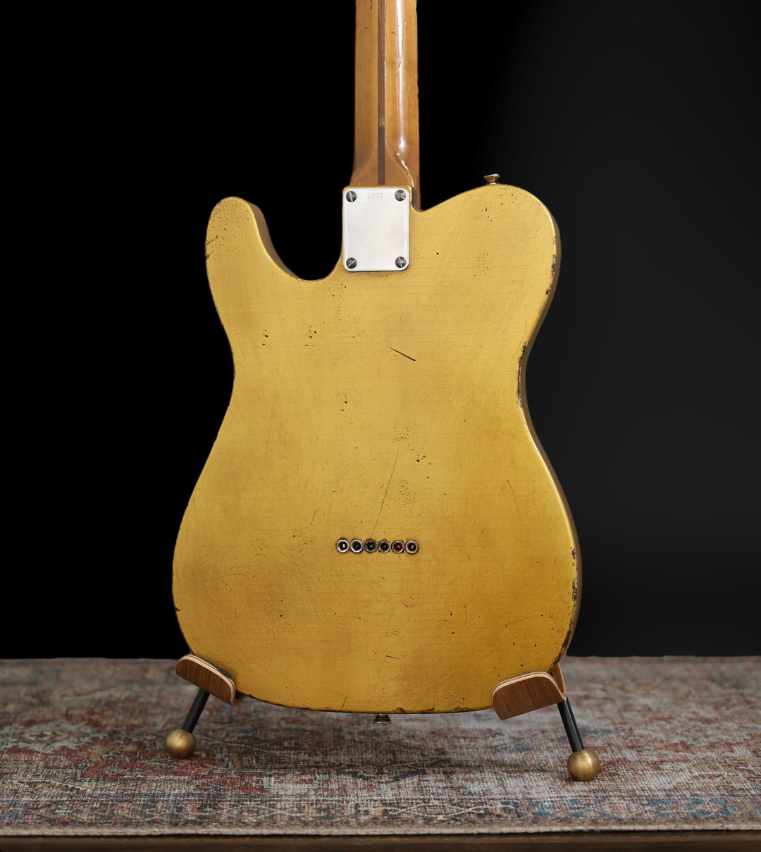 Nacho Banos 1949 Prototype, Chambered Hollow Body w/ “PAF” Style Pickups 2019 - Aged Gold. Collector Owned. 5lbs 15oz by Nacho Banos