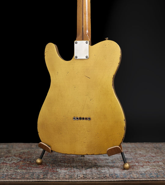 Nacho Banos 1949 Prototype, Chambered Hollow Body w/ “PAF” Style Pickups 2019 - Aged Gold. Collector Owned. 5lbs 15oz by Nacho Banos