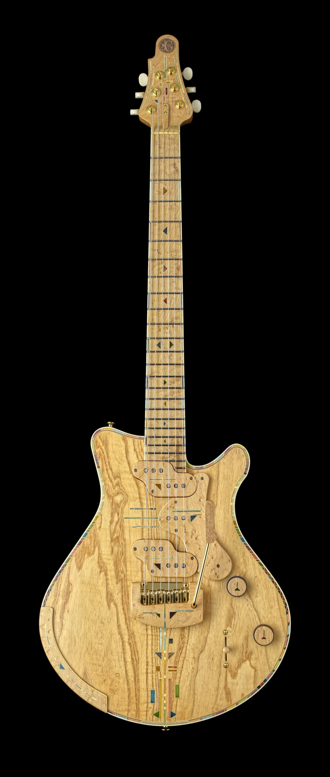 Jersey Girl Homemade Guitars Coota-Robitz  2025 - Ash / Figured Maple. NEW, (Authorized Dealer)