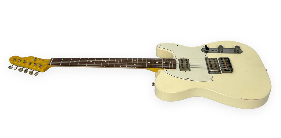 Nash T-2HB w/ Lollartrons, 2022 Olympic White, Pine body, Light Relic. NEW (Authorized Dealer)