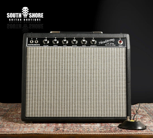Headstrong Lil’ King Reverb - Black / Aged Silver. GA-SC64 12”