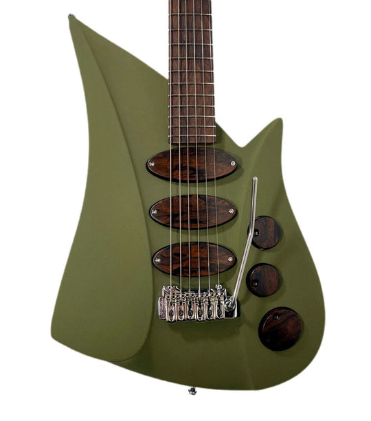 Teuffel Guitars Niwa Custom 2022 Olive / Ziricote (Excellent + Condition)