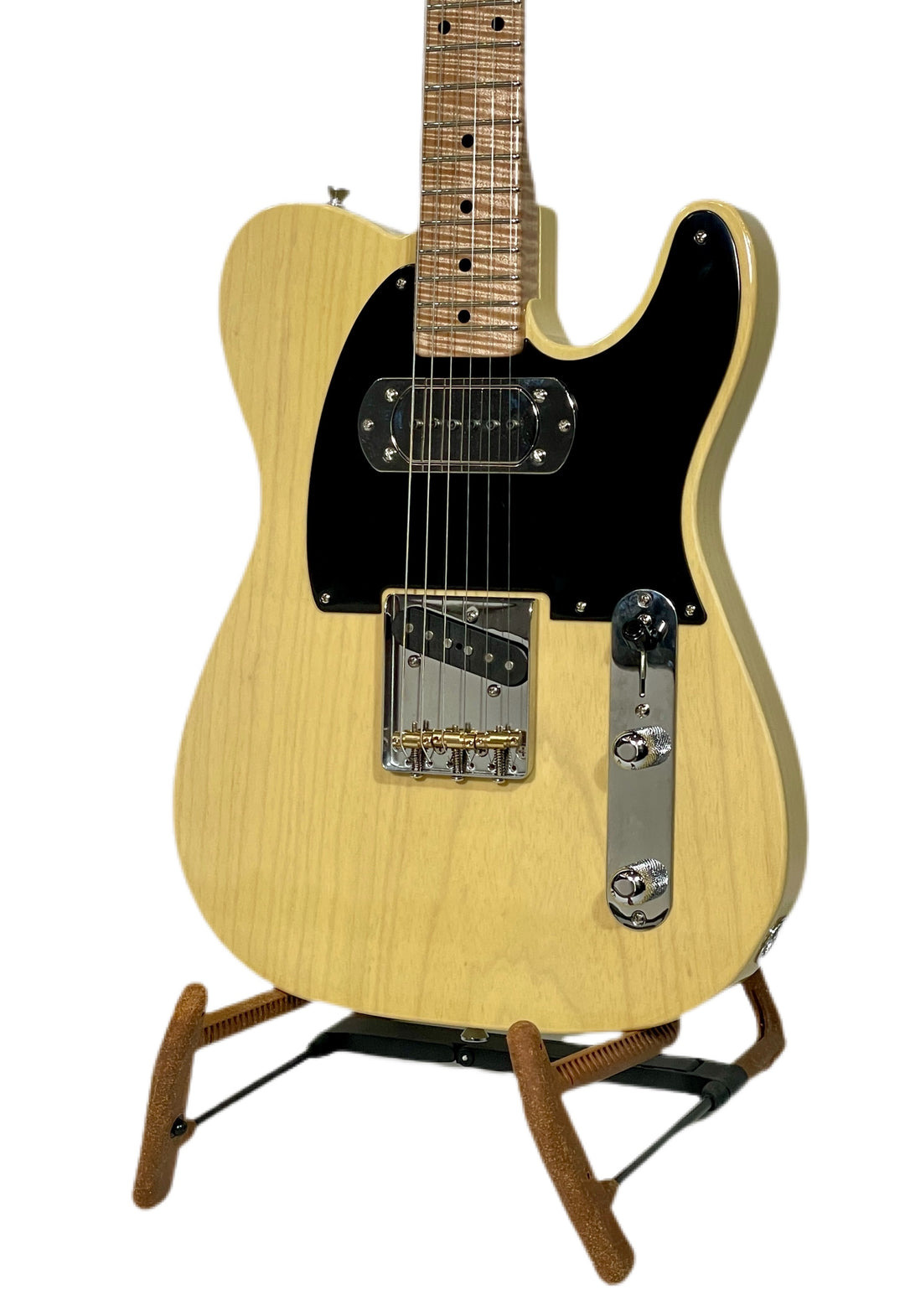 Mario T-Style 2022 Nocaster Blonde 1-Piece Body, AAAA 1/4" Sawn Neck, Bigsby Pup (Authorized Dealer)