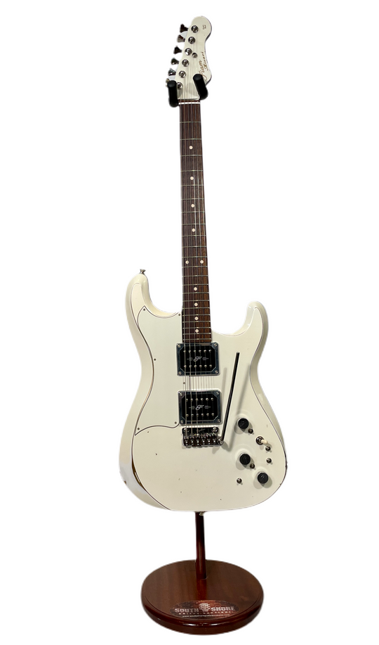 Fiam Guitars Mirari F5 2022 Aged White over Gold, by past Ronin luthier Izzy Lugo (Authorized Fiam Dealer)