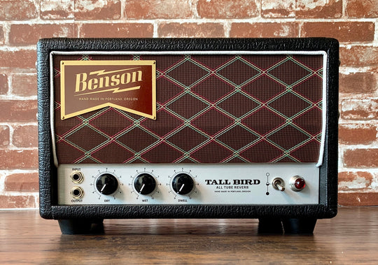 Benson Amps Tall Bird All Tube Reverb Unit 2019 Black/Diamond Grill