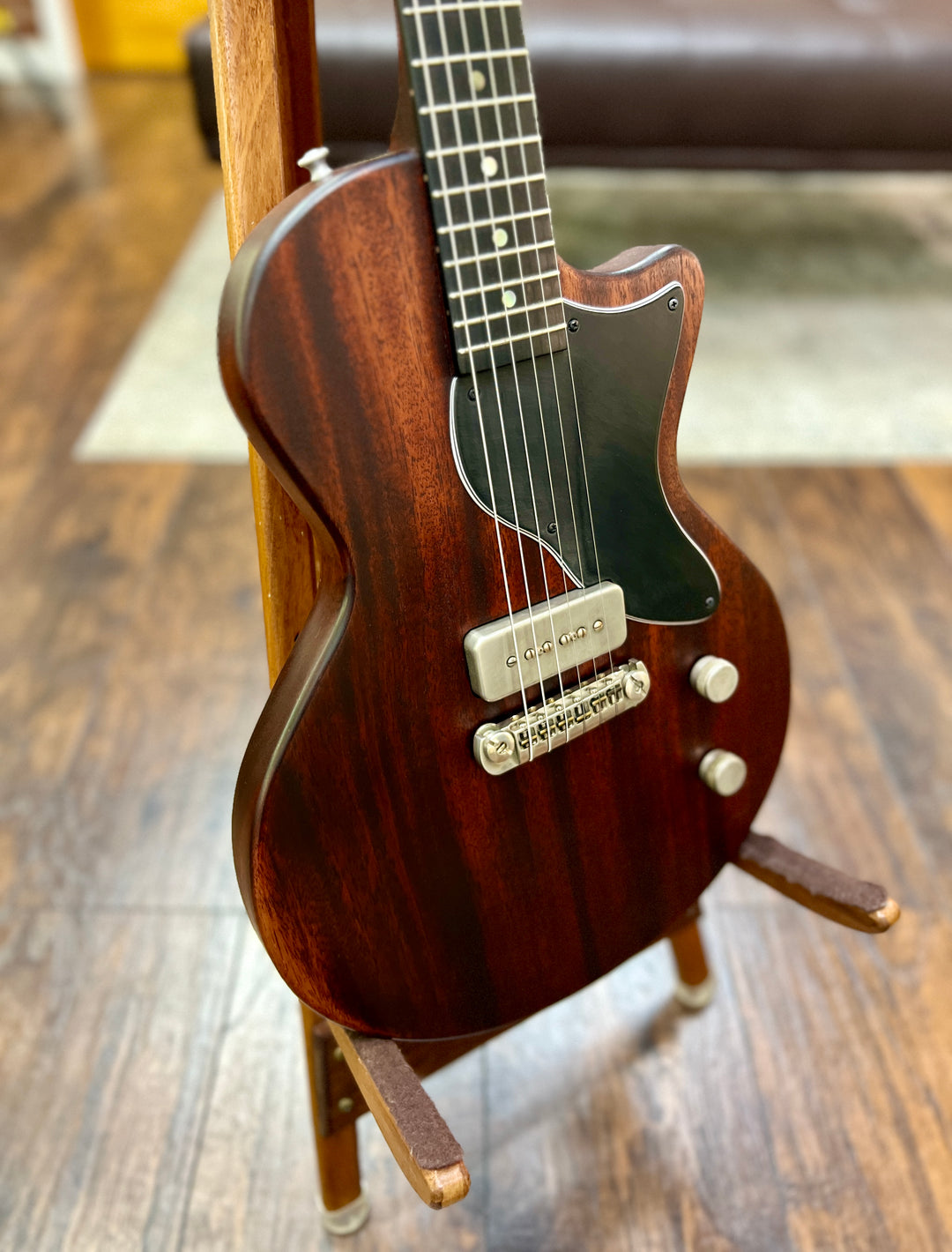 Wide Sky Guitars Junior 2021 - Mahogany / Natural w/ Curtis Novak P-90