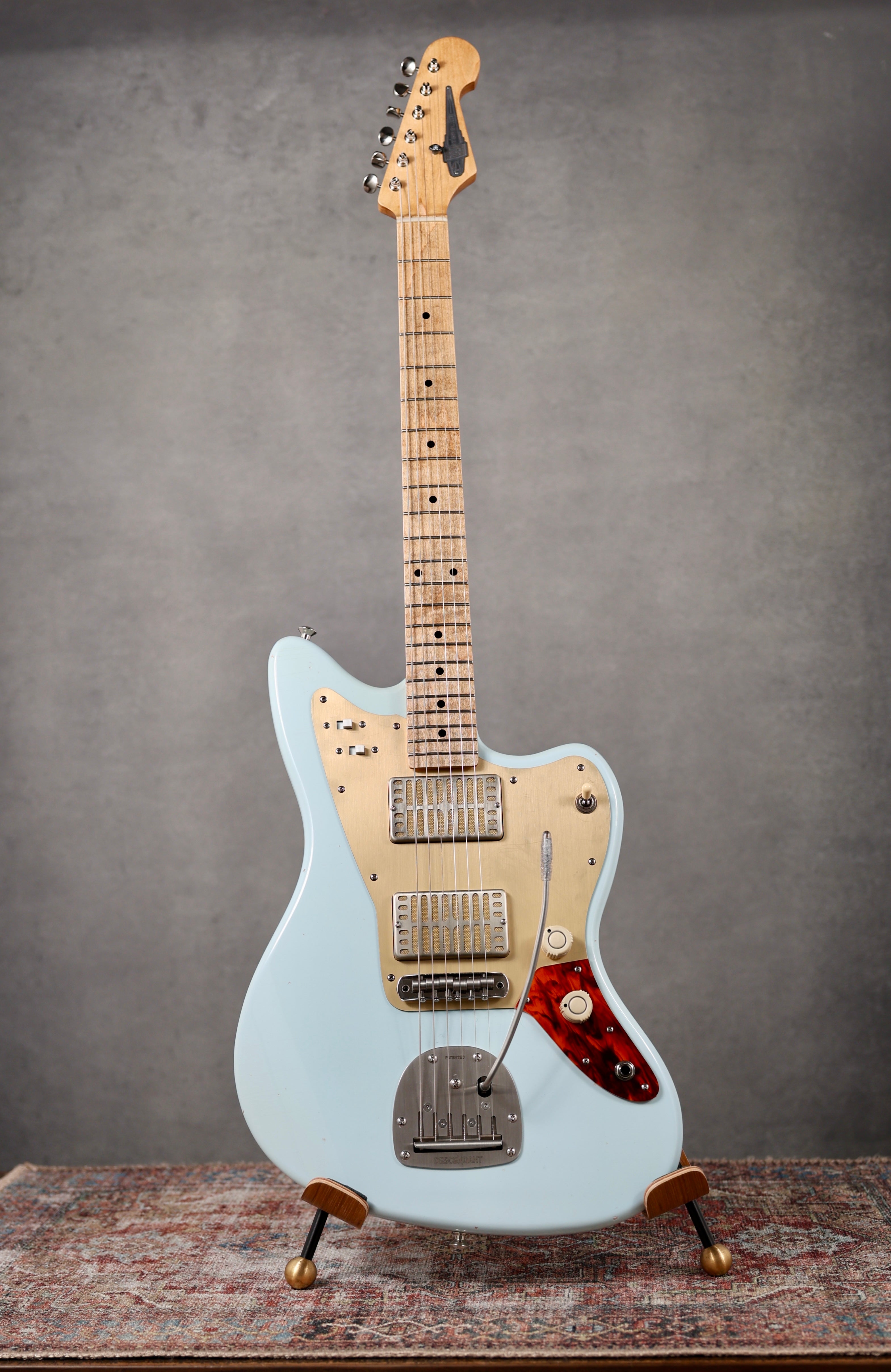 Waterslide Guitars Offset - Dual Foils - 2025 - Faded Sonic Blue