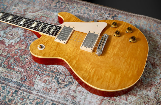 Gustavsson Bluesmaster BM-59 Ltd 2020 - Lemon Drop w/ 1-Piece Top. Clean.