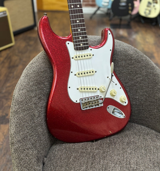 Fender Custom Shop “Not-Rod” ’60s Stratocaster - 2019 - Red Sparkle Relic. Master Built by Mark Kendrick