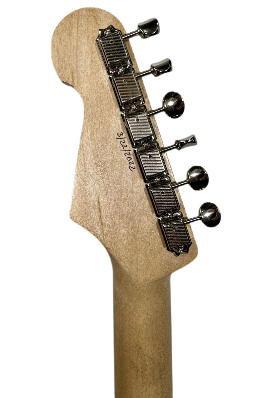 Waterslide Guitars S-Style Dual Foil 2022 Blonde w/ upgraded 1-Piece Body NEW (Authorized Dealer)
