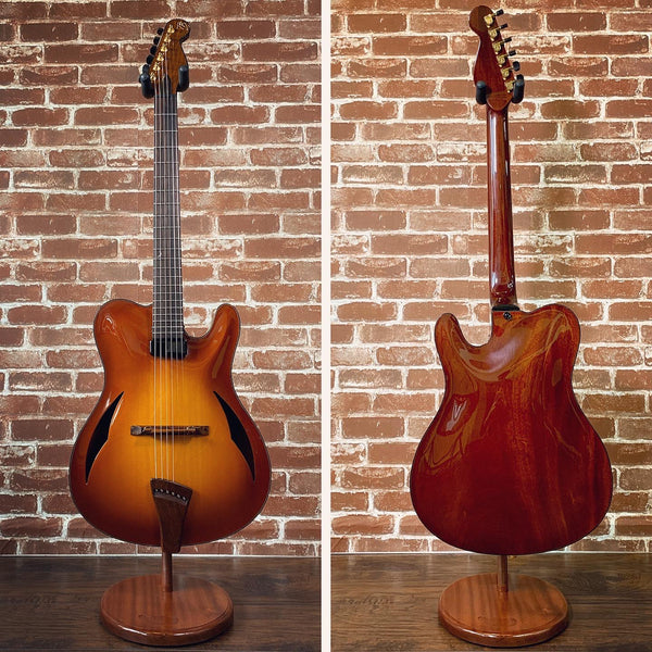 Tim Bram Sunburst Mahogany Tribute Archtop (Display Guitar/Never Previ ...