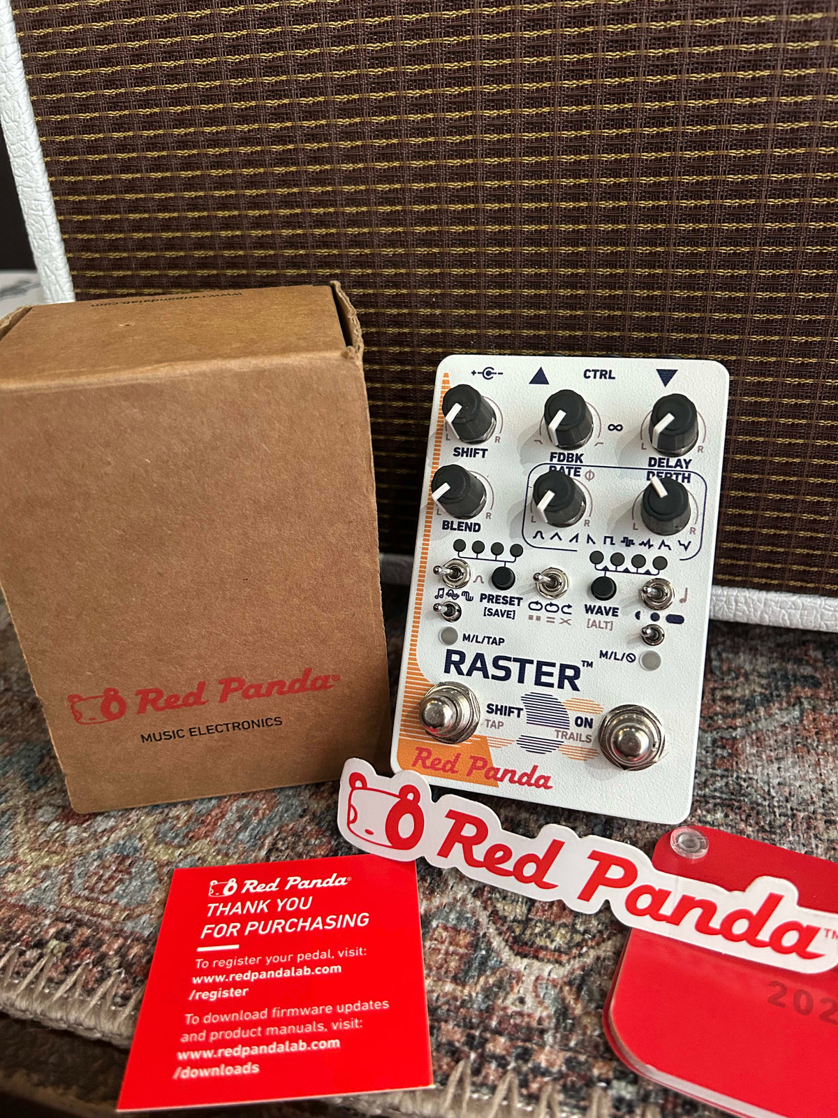 Red Panda Raster 2 - 2021 - White. Pre-Owned by Red Panda