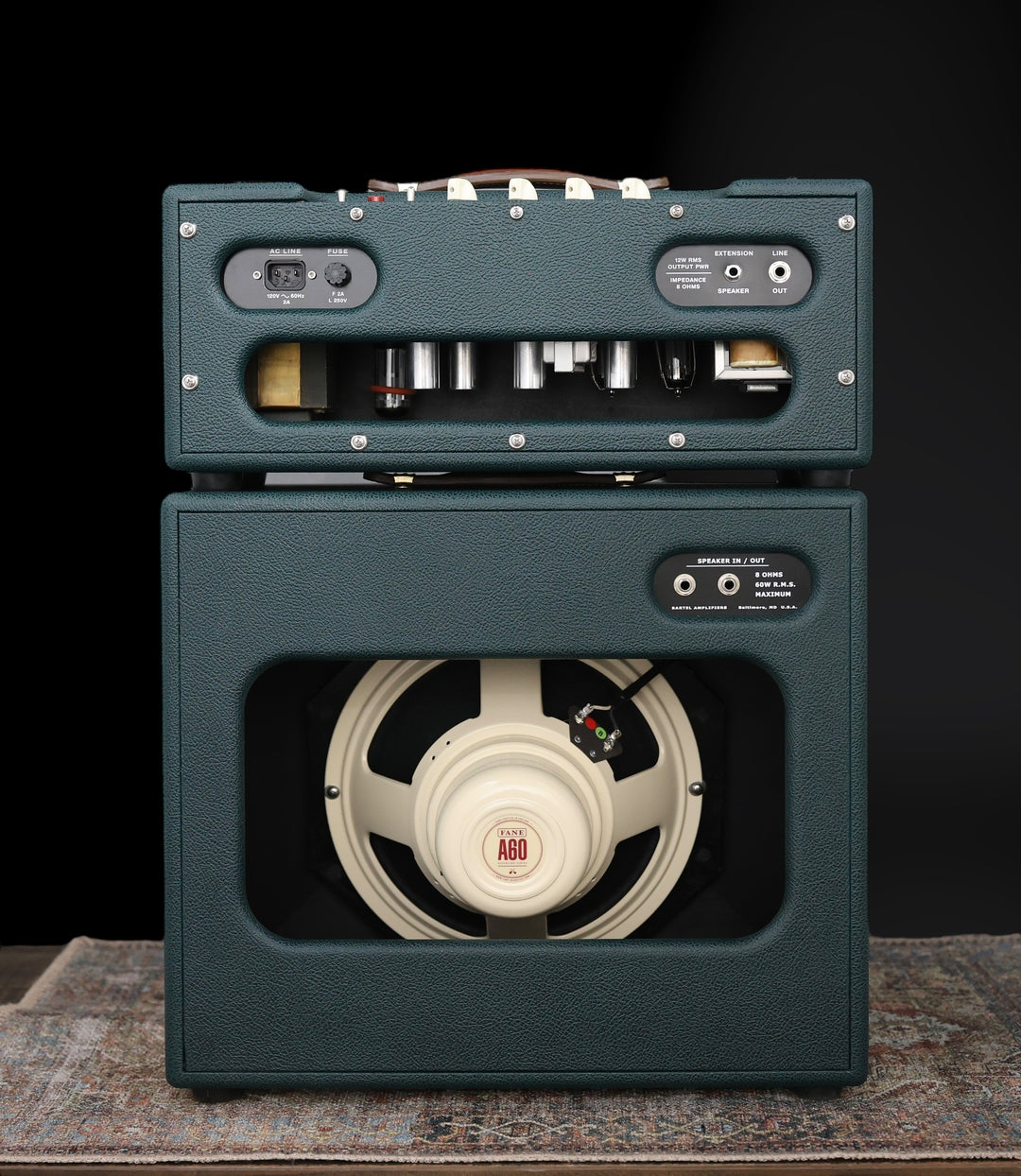 Bartel Sugarland - Head + Cab - EL84’s - 2025 - Emerald Green. NEW, (Authorized Dealer)