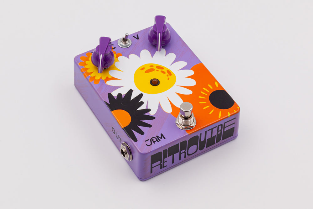 JAM Pedals Retrovibe MK.3 2024 - Graphics. NEW, (Authorized Dealer)