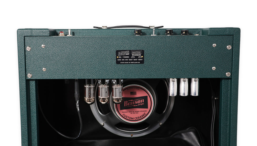 Benson Amps Monarch Reverb - 2022 - British Racing Green. NEW (Authorized Dealer)