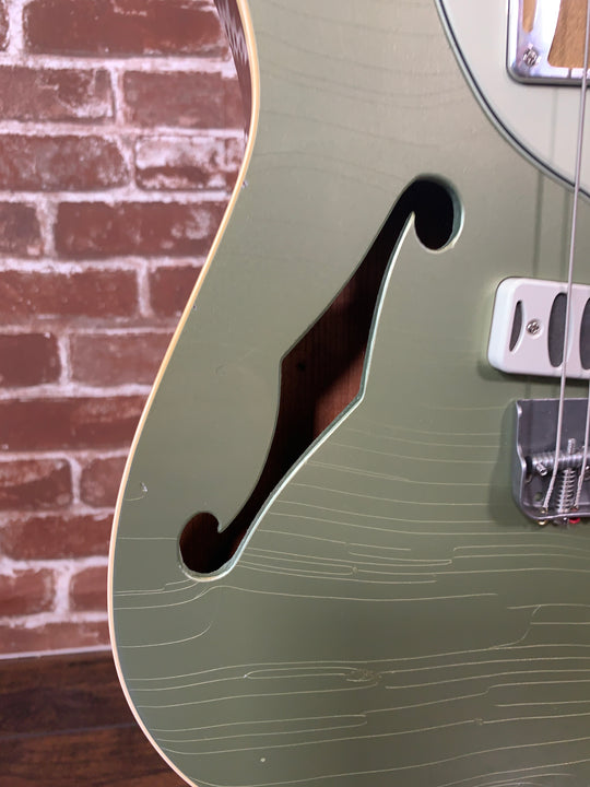 Ronin Betty Thinline "Custom Build" 2020 Pinecrest Green/Natural Redwood 5lbs 9oz  Authorized Dealer