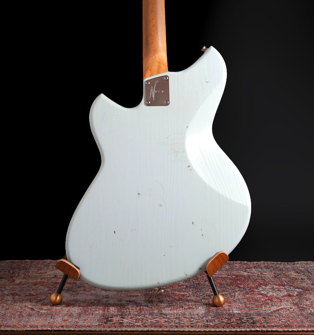 Novo Serus J - 2025 - Sonic Blue. Gold Foil Pickups. NEW (Authorized Dealer)