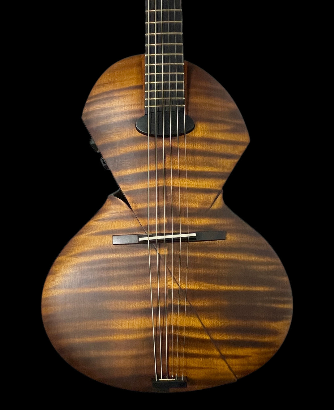Ergon Acores-CCP 2022 Natural Figured Maple Top, Hollow Body, 4lbs 8.5oz (Authorized Dealer)