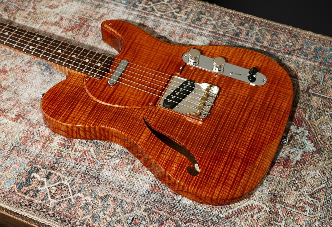 CP Thornton Classic II Thinline 20th Anniversary  2024 - Natural - Figured Olive Ash. NEW (Authorized Dealer)