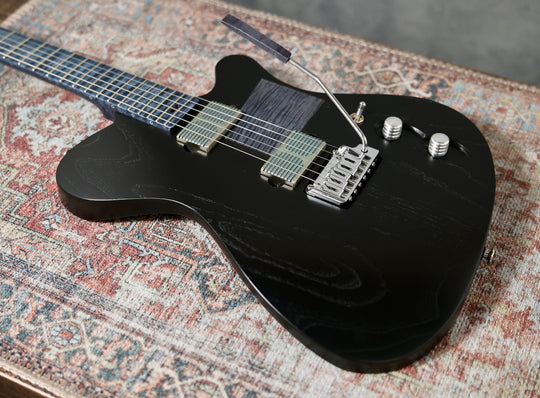 Tao Guitars T-Bucket "MANGETSU" - 2020 - Black / Kojima Grey w/ OHSC, COA & custom Truss-Rod tool