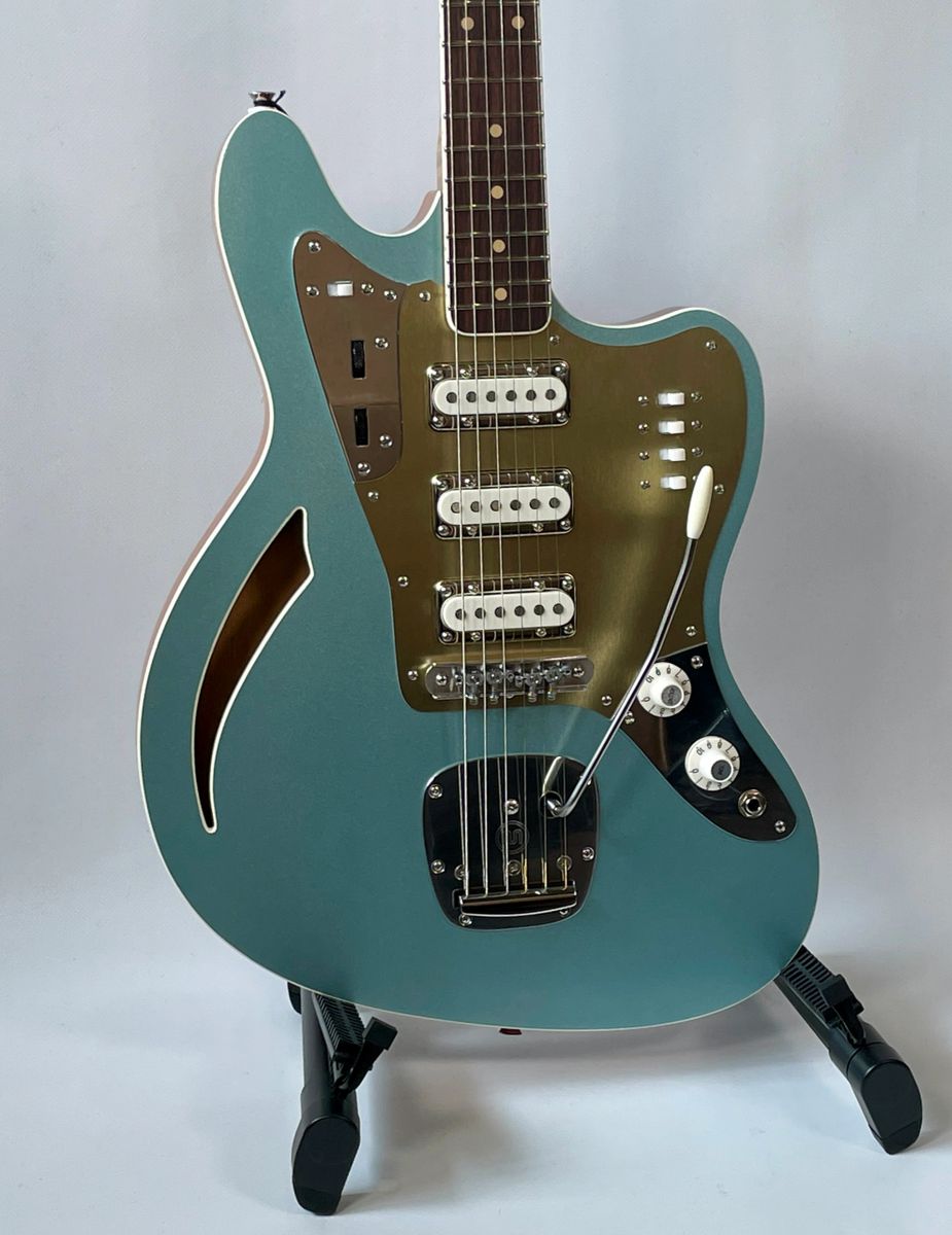 Bilt Guitars Zaftig Bound Top 2021 Firemist Silver Curtis Novak VI Pups NEW (Authorized Dealer)