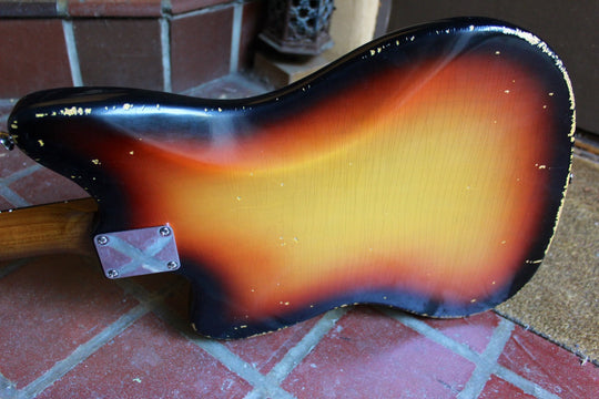 Waterslide Offset Coodercaster  2019 Three Tone Sunburst
