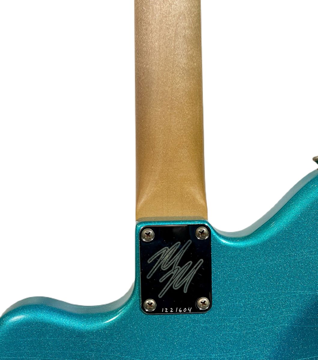 Mario Martin Guitars Jazzbastard Fine Flake Lake Placid Blue, Mojo Dual Foils 7lbs NEW (Authorized Dealer)