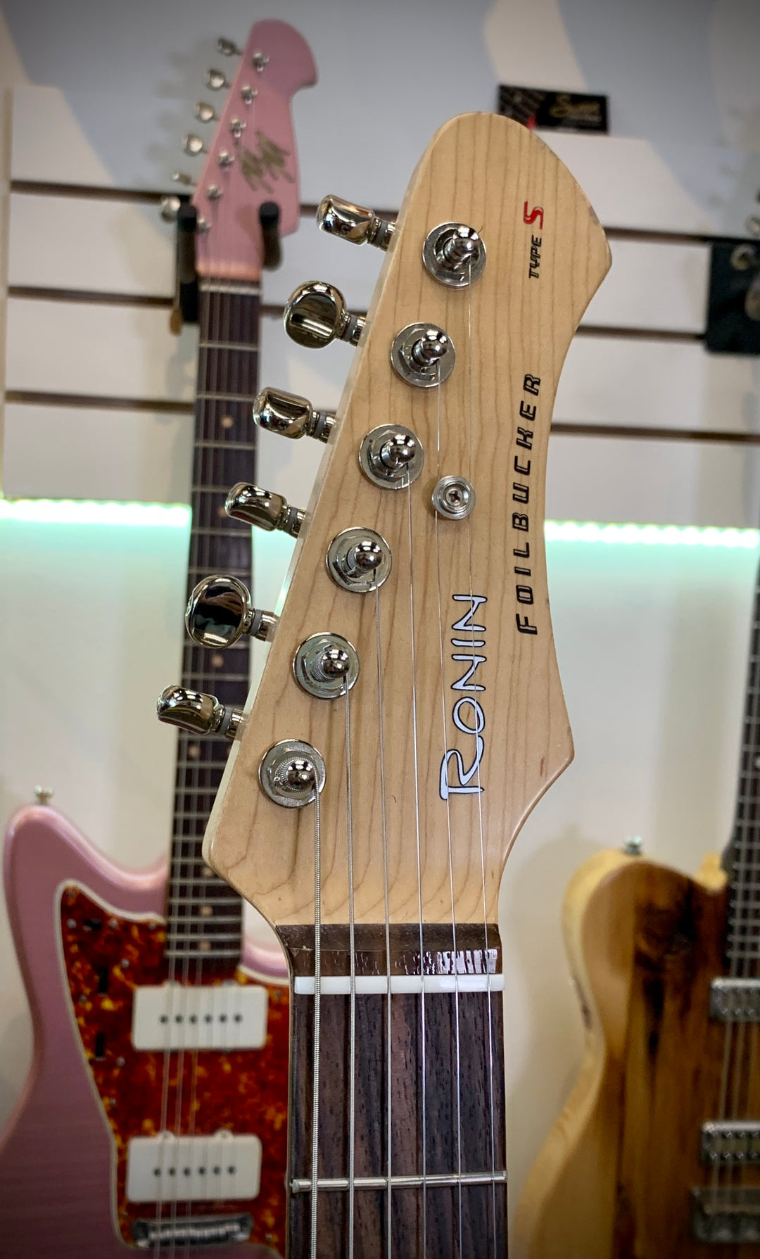 Ronin Foil Bucker Type-S 2020 Goldburst W/ Magic Button &amp; Neck Coil Tap NEW (Authorized Dealer) by Ronin