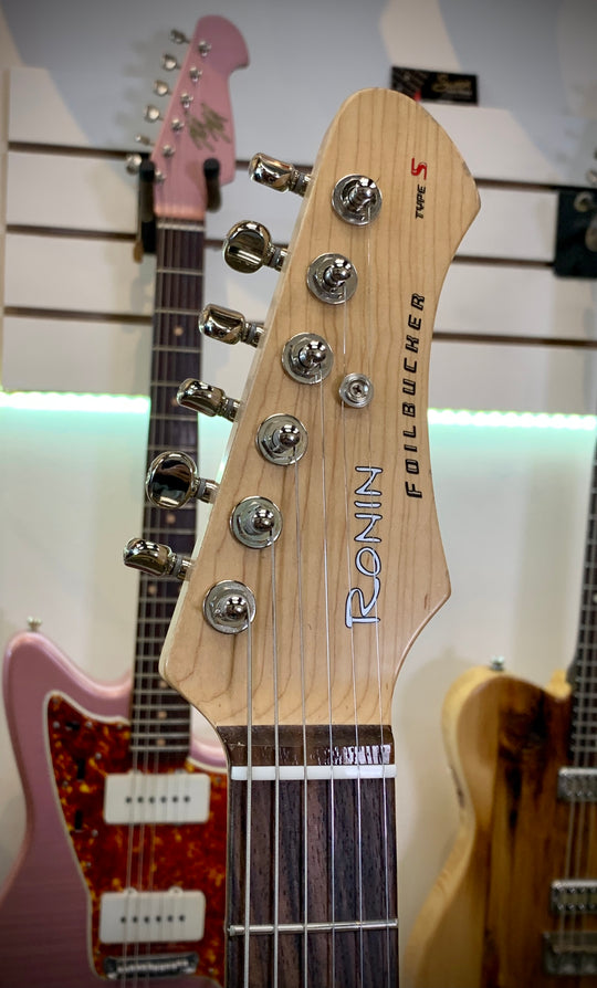 Ronin Foil Bucker Type-S 2020 Goldburst W/ Magic Button &amp; Neck Coil Tap NEW (Authorized Dealer) by Ronin