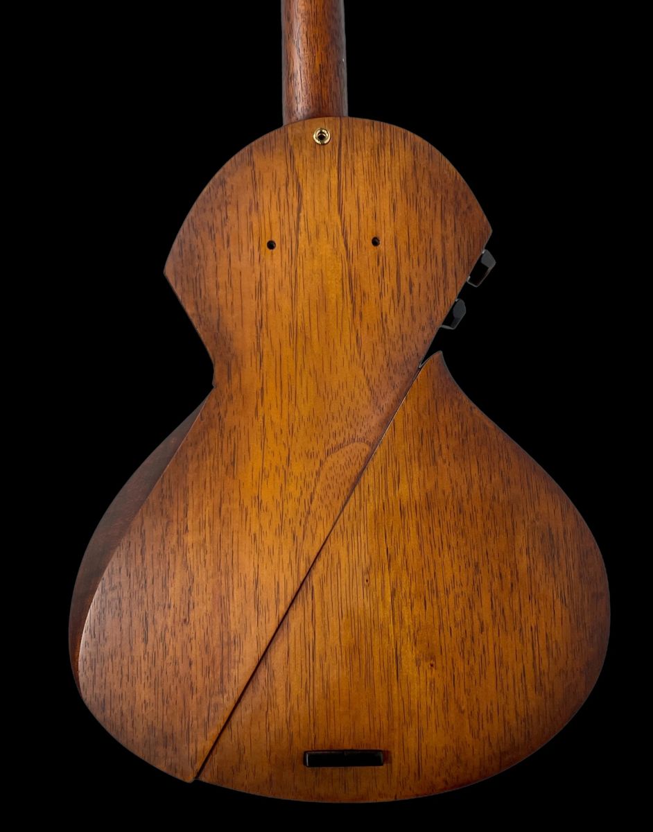 Ergon Guitars Acores-MJ, Natural, Fully Hollow & Carved w/ Neck HB, NEW 4lbs 9oz (Authorized Dealer)
