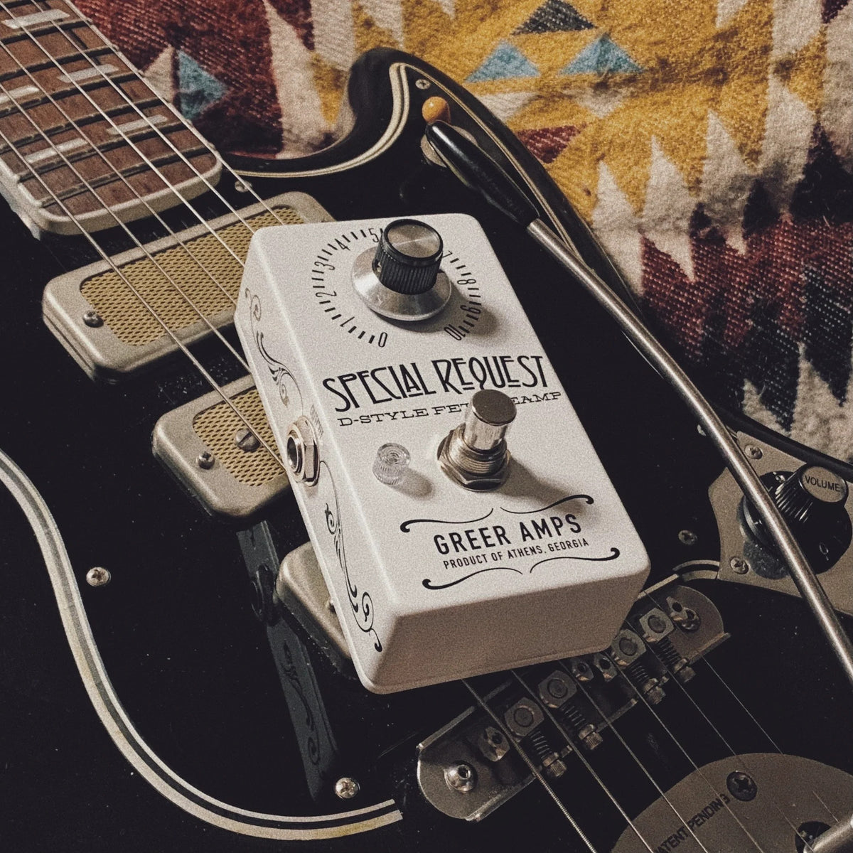 Greer Special Request D-Style FET Preamp Boost - 2022 - Matt White. NEW (Authorized Dealer) by Greer