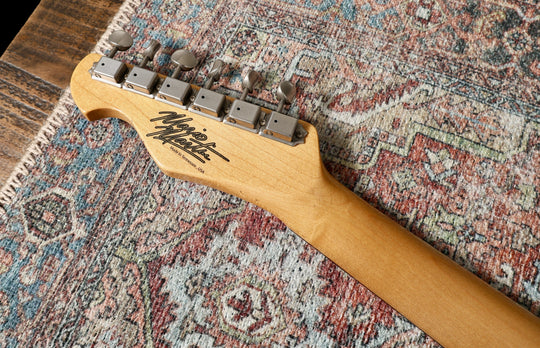 Mario Guitars T-Style 2024 - Aged Firemist Silver Relic w/ Budz / Mojotone pickups. NEW, (Authorized Dealer)