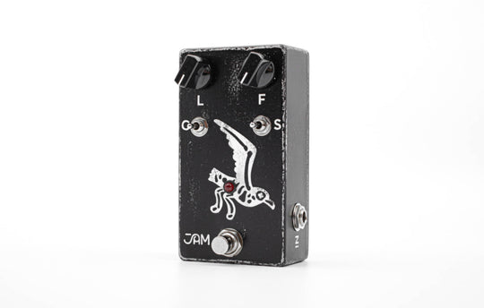 JAM Pedals “Black Desert” Seagull - Black/ Hand Painted. NEW, (Authorized Dealer)