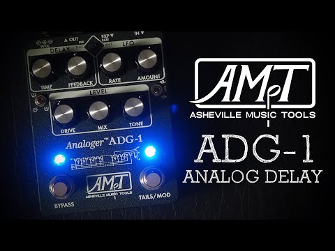 Asheville Music Tools ADG-1 Analog Delay, Dusk Emerald. NEW, (Authorized Dealer)