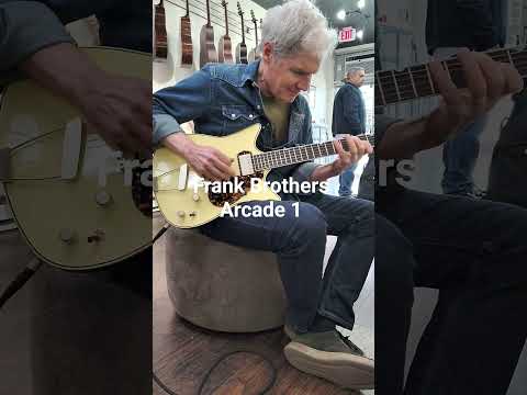 Frank Brothers Guitar Company - Nicotine White - Ron Ellis Signature Pickups. NEW, (Authorized Dealer)