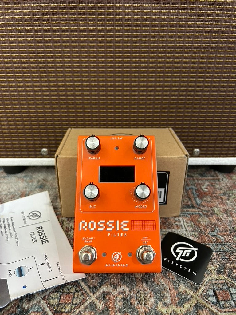 GFI System Rossie Filter 2023 - Orange. Pre-Owned by GFI System