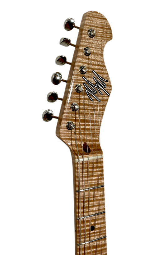 Mario T-Style 2022 Nocaster Blonde 1-Piece Body, AAAA 1/4" Sawn Neck, Bigsby Pup (Authorized Dealer)
