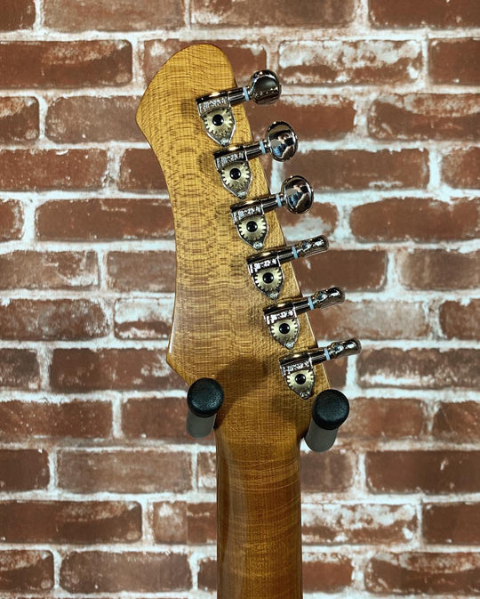 Ronin Coyote 2019 Aged Pinecrest Green Metallic Black Mastery Vibrato and Stormcrow Foil-Buckers