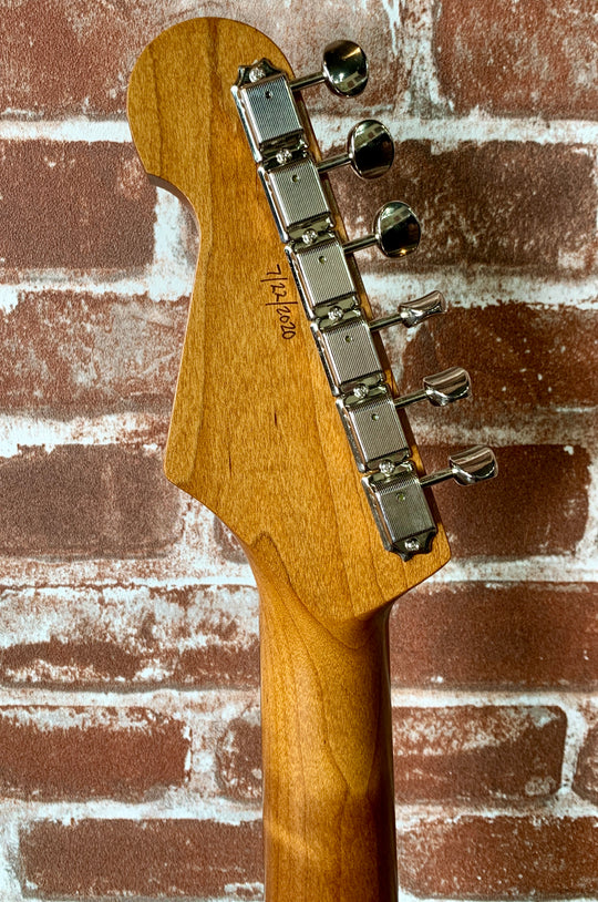 Waterslide S-Style W/ Mojo Lap-Steal and Gold-Foil Pickups, 2020 Sunburst NEW (Authorized Dealer)