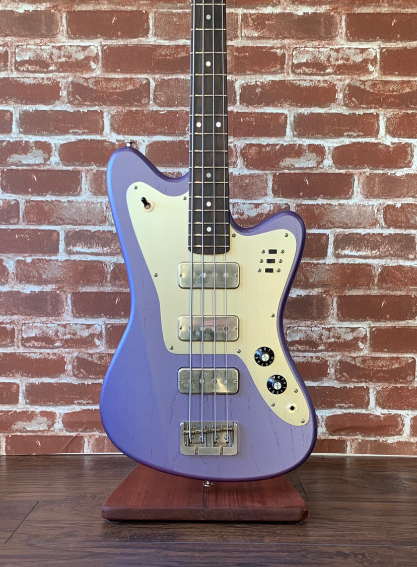 Deimel Firestar Bass 2019 Purple Matt Metallic Authorized Deimal Guitar Works Dealer in the USA