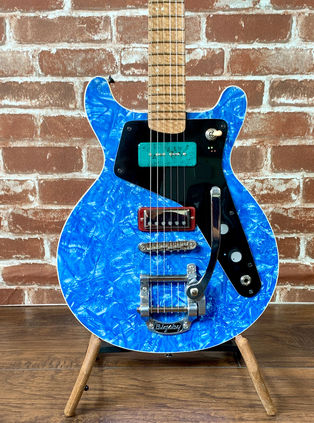 Harvester Double Cut Recycler Blue/Sunburst 2020/New Ser # 139 (Authorized Dealer) DEMO VIDEO ADDED