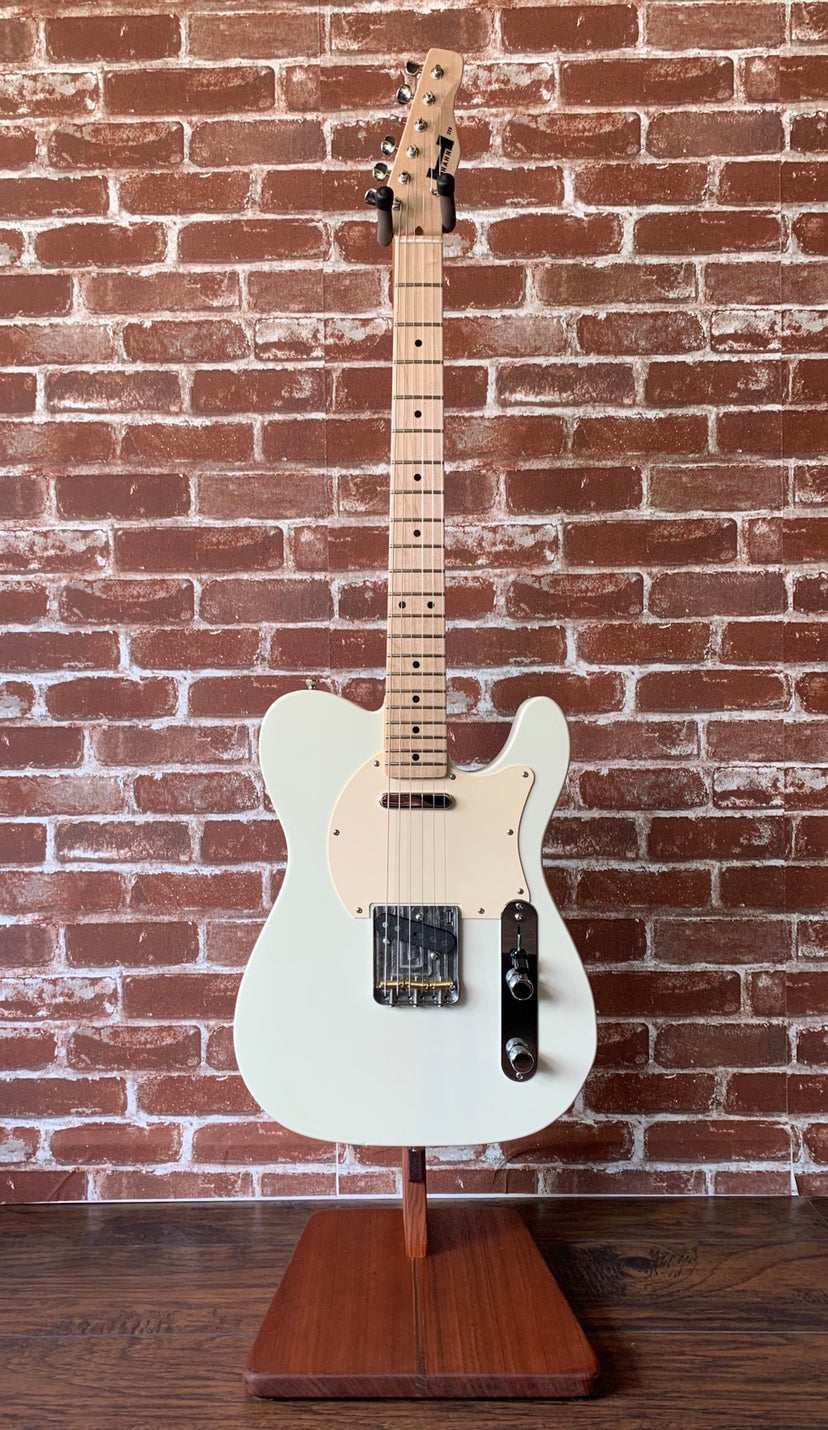 Hahn Model C 2019 White Blonde Jim Campilongo Signature Model (Tele Style Guitar)