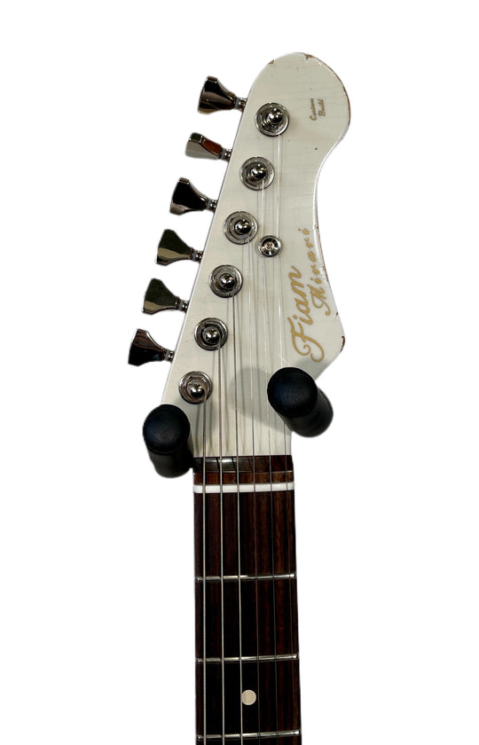 Fiam Guitars Mirari F5 2022 Aged White over Gold, by past Ronin luthier Izzy Lugo (Authorized Fiam Dealer)