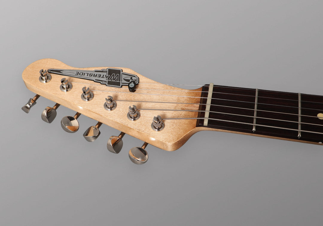 Waterslide Guitars Thinline T-Style Coodercaster - 2023 - Aged Fiesta Red. NEW (Authorized Dealer)