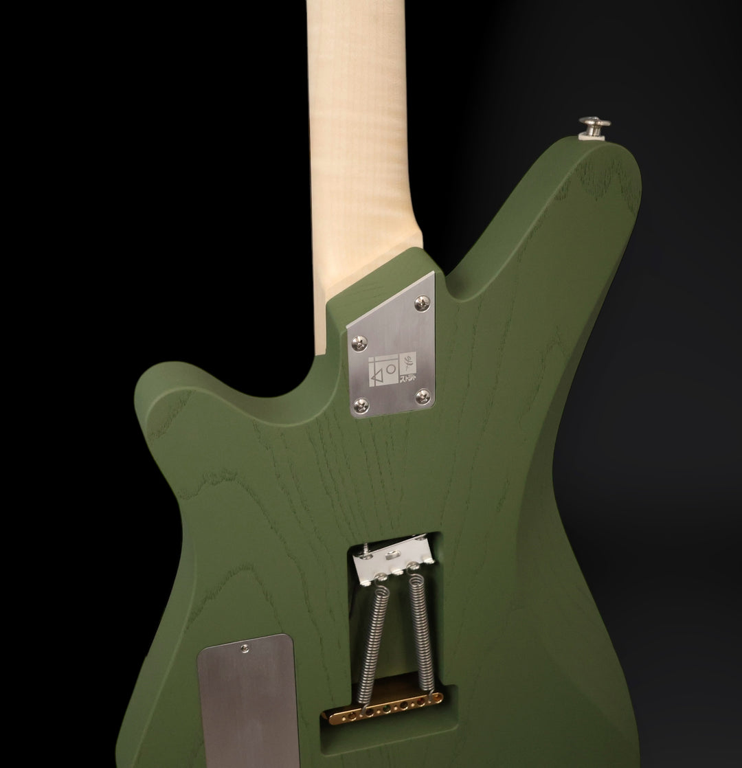 Tao Guitars Sutorato “U-A-M” - Lincoln Green (black filled pores) w/ ABM 2-Point Trem. NEW (Authorized Dealer) *VIDEO ADDED*