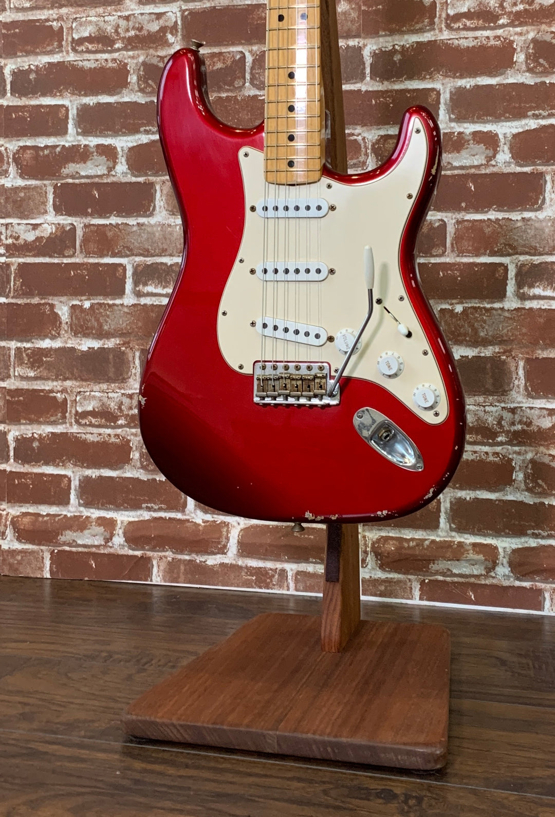 Fender Custom Shop 66 Stratocaster Relic 2007 Candy Apple Red / Aged Hardware