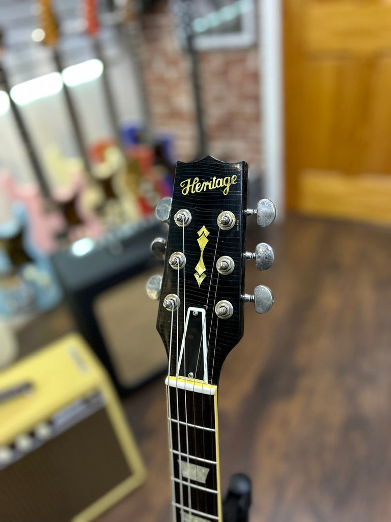 Heritage Custom Shop Core Collection H-150 Artisan Aged - Ebony. NEW (Authorized Dealer)