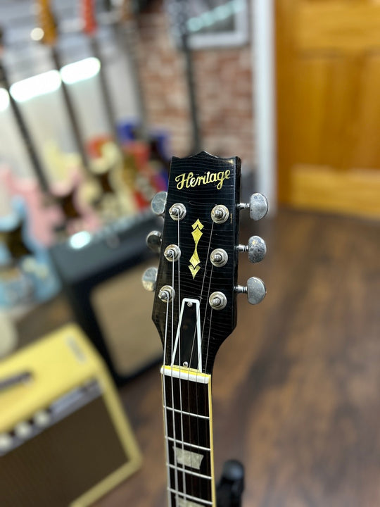 Heritage Custom Shop Core Collection H-150 Artisan Aged - Ebony. NEW (Authorized Dealer)