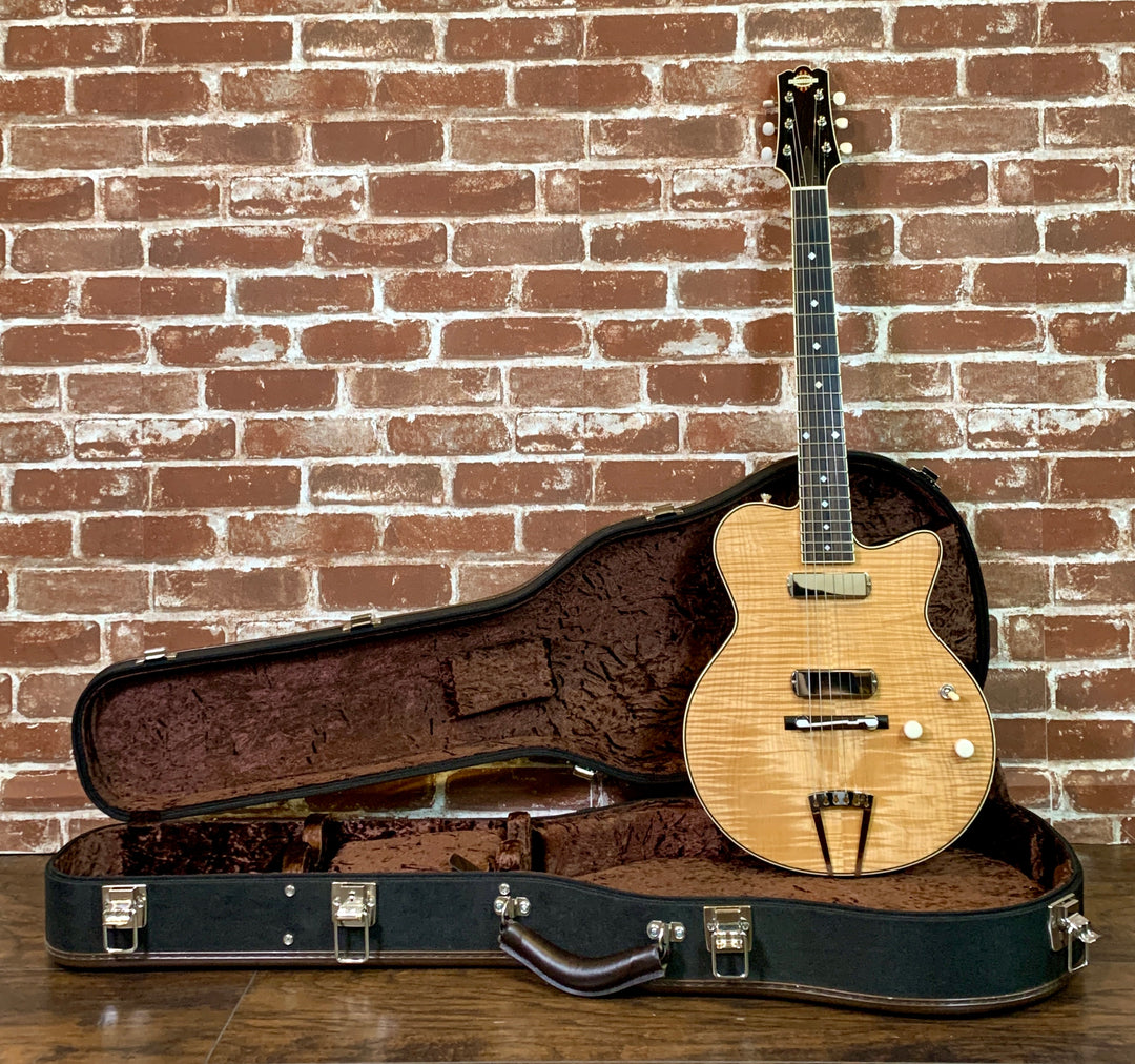 Yanuziello Electric 2013 Natural/Ivory 22 1/2" Scale, Excellent + Maple/Alder 5lbs 3.2oz (Video Demo)